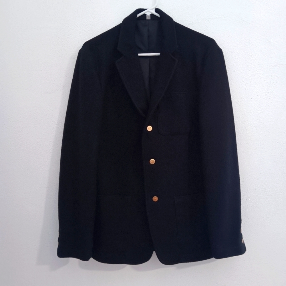 Carhartt Adam Kimmel Men's black blazer size S customized art on back